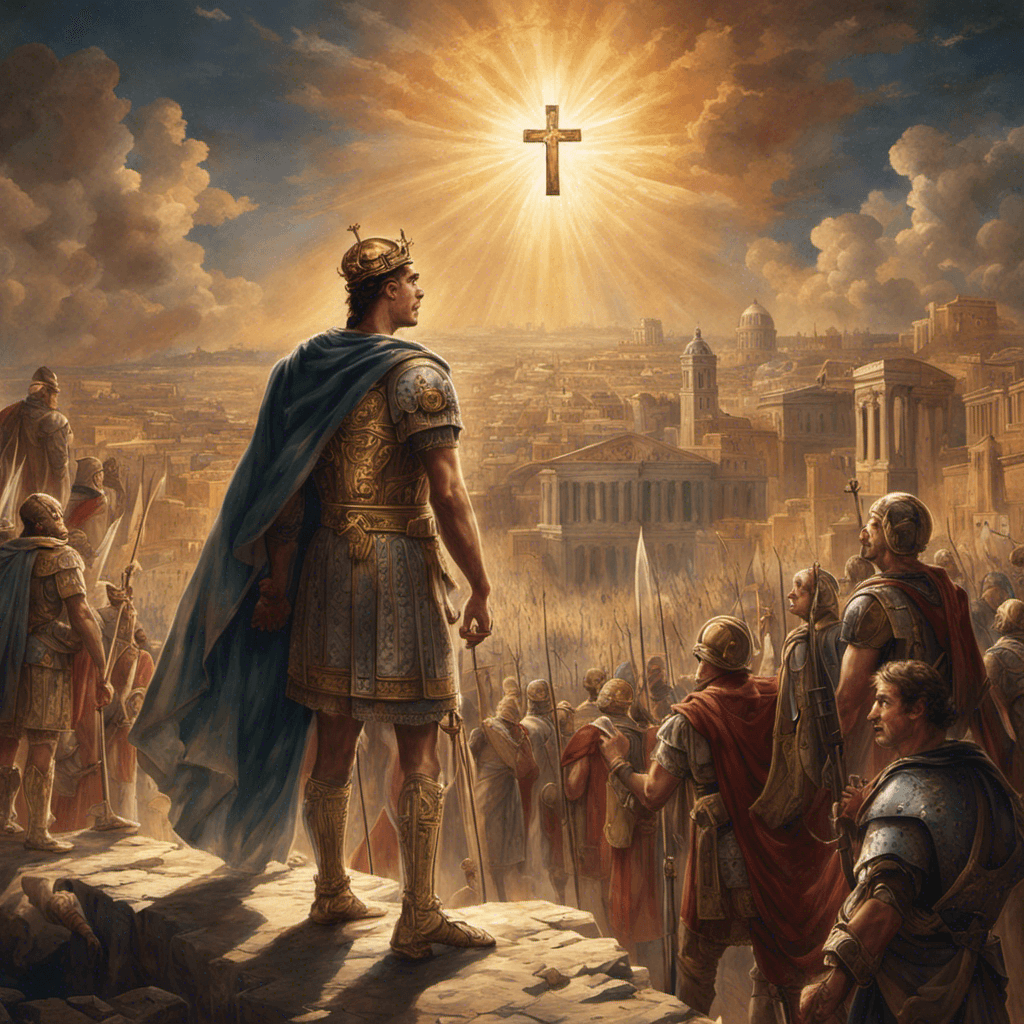 Cover Image for 312 CE: Constantine's Heavenly Vision Predicts Epic Victory!