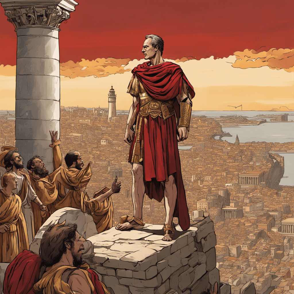 Cover Image for 48 BCE Shock: Caesar Storms Alexandria in Style!
