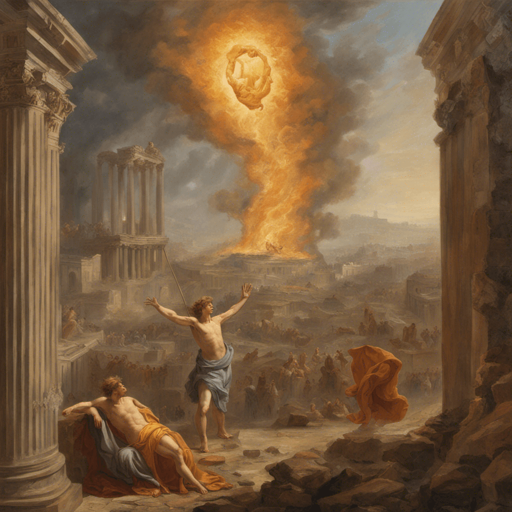 Cover Image for Apollo's Flame Fades: Daphne Burns, Rome's Faith Under Siege!