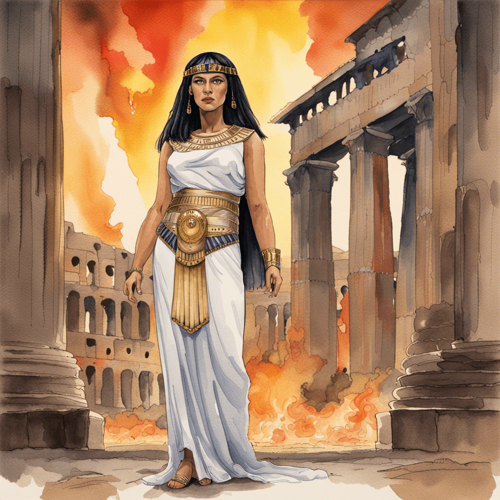 Cover Image for 'Cleopatra's End: Tragic Loss or Fearless Final Stand?