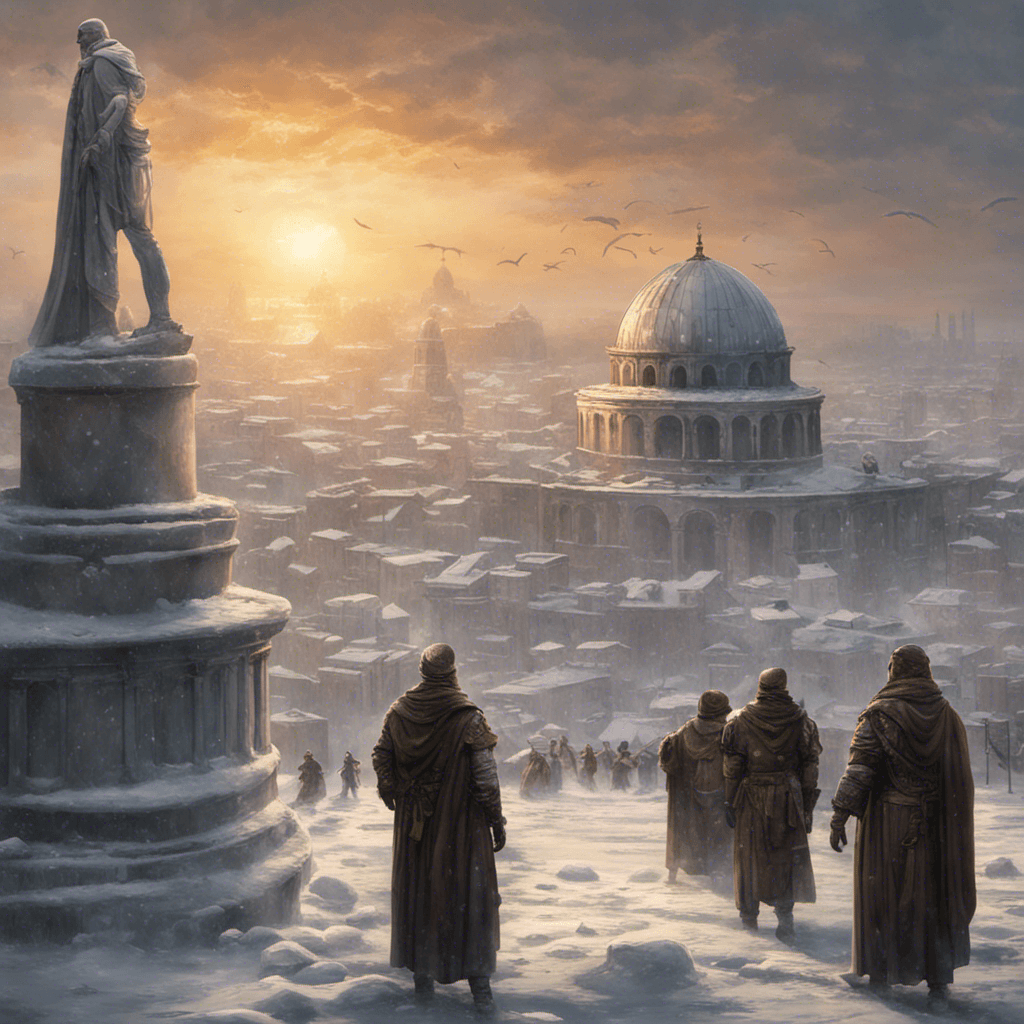 Cover Image for Constantinople's Freeze: Caliphate Retreats, Nature's Justice Prevails!