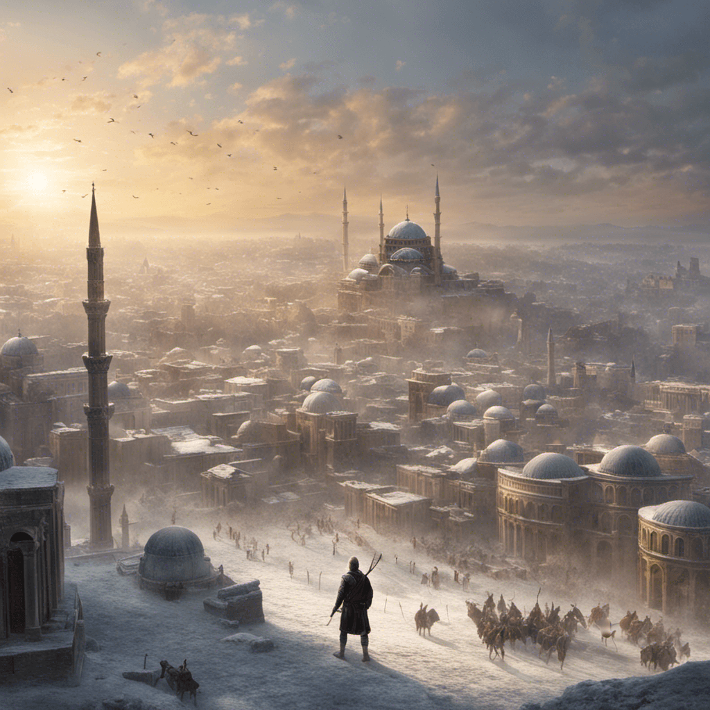Cover Image for Divine Frost Fells Umayyad Fury: Constantinople Breathes Again!