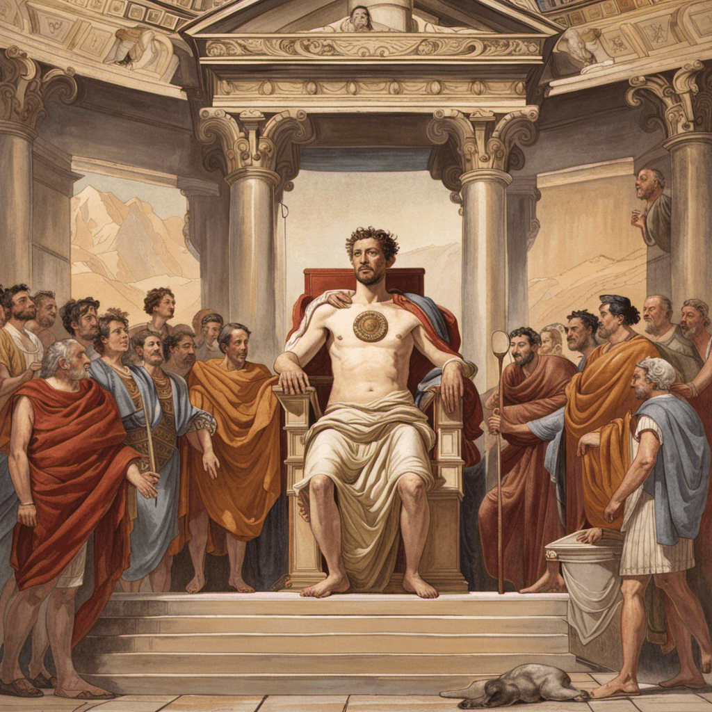 Cover Image for Sudden Stroke Seals Power Shift: Hadrian Emperor at 41 in 117 CE!