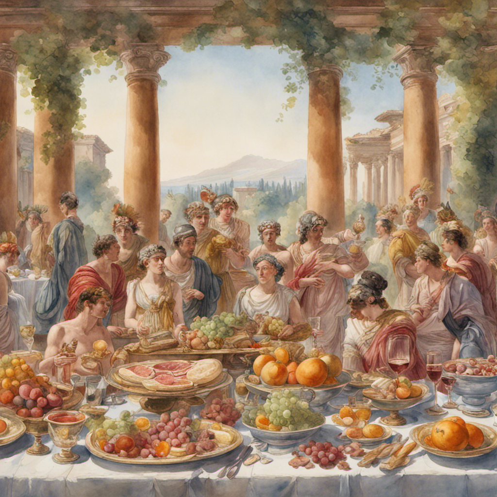 Splendor at the Table: The Decadent Indulgence of Roman Banqueting